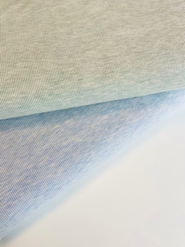 hellblau blau rippen jersey ripp natürlich stoff ribstrick  jersey